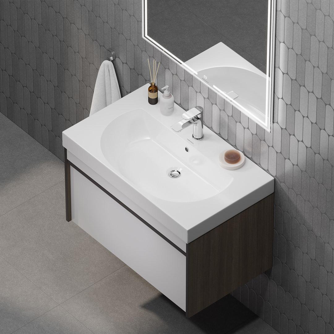 Подступенок Kerama Marazzi KM6060G0001RALT Бричиола белый матовый обрезной 60x10,7x0,9 10.7x60