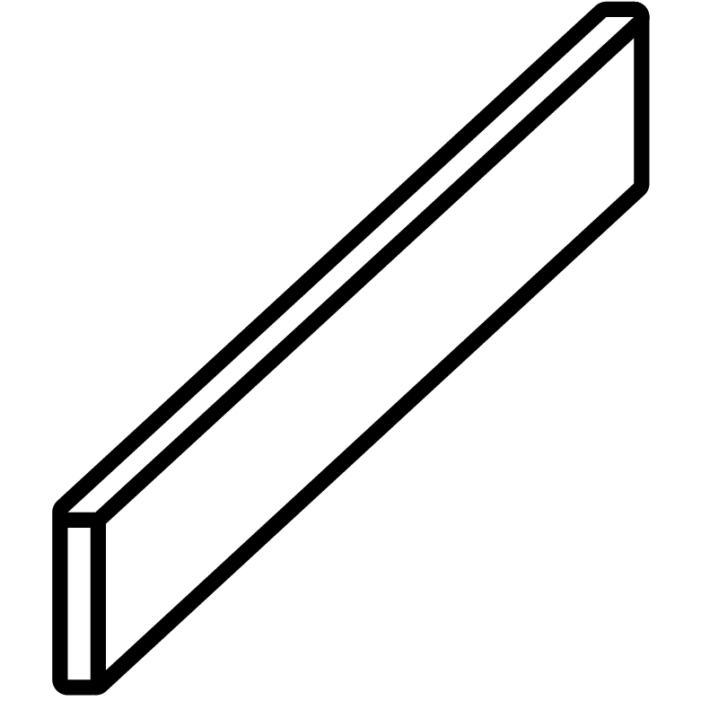 Плинтус ColiseumGres Ардезия Грэй 610130005322 серый 7.2x60
