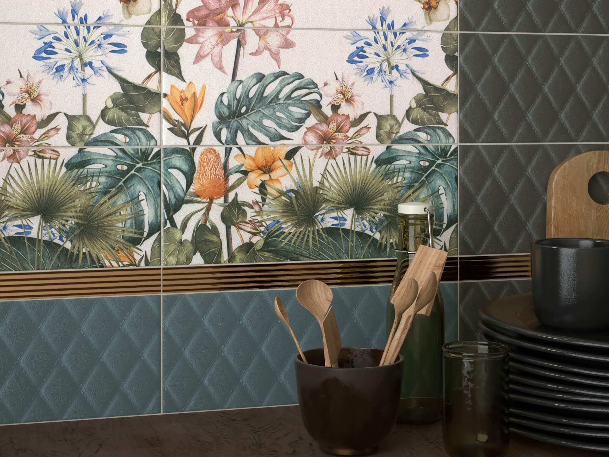 Декор Kerama Marazzi HGD\A352\4x\15061 Панно Зимний сад 40x60