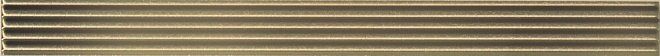 Бордюр Kerama Marazzi LSA008 Зимний сад структура металл 3,4x40