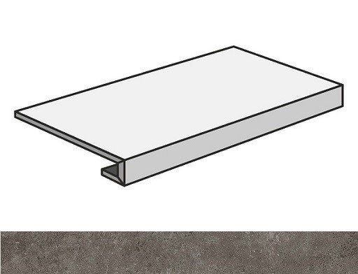 Ступень фронтальная Atlas Concorde Drift Grey 33x80