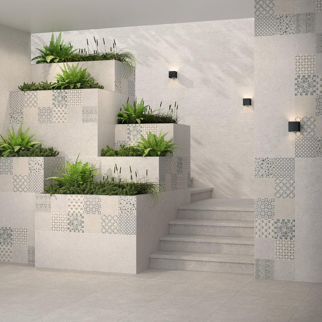 Бордюр Kerama Marazzi BLF011R Багет Риккарди бежевый матовый структура обрезной 7.3x40