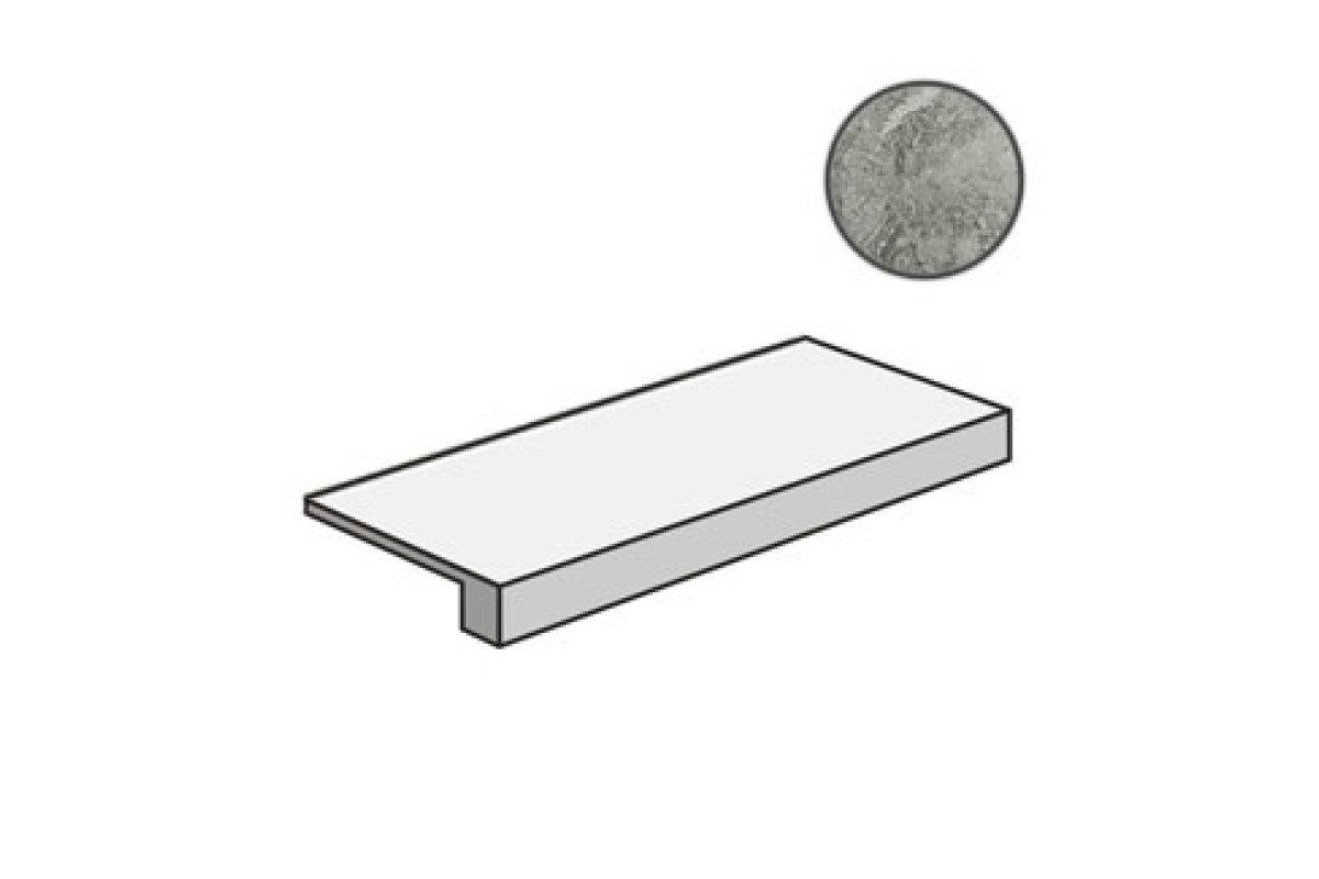 Ступень фронтальная Italon Charme Extra Silver 33x120