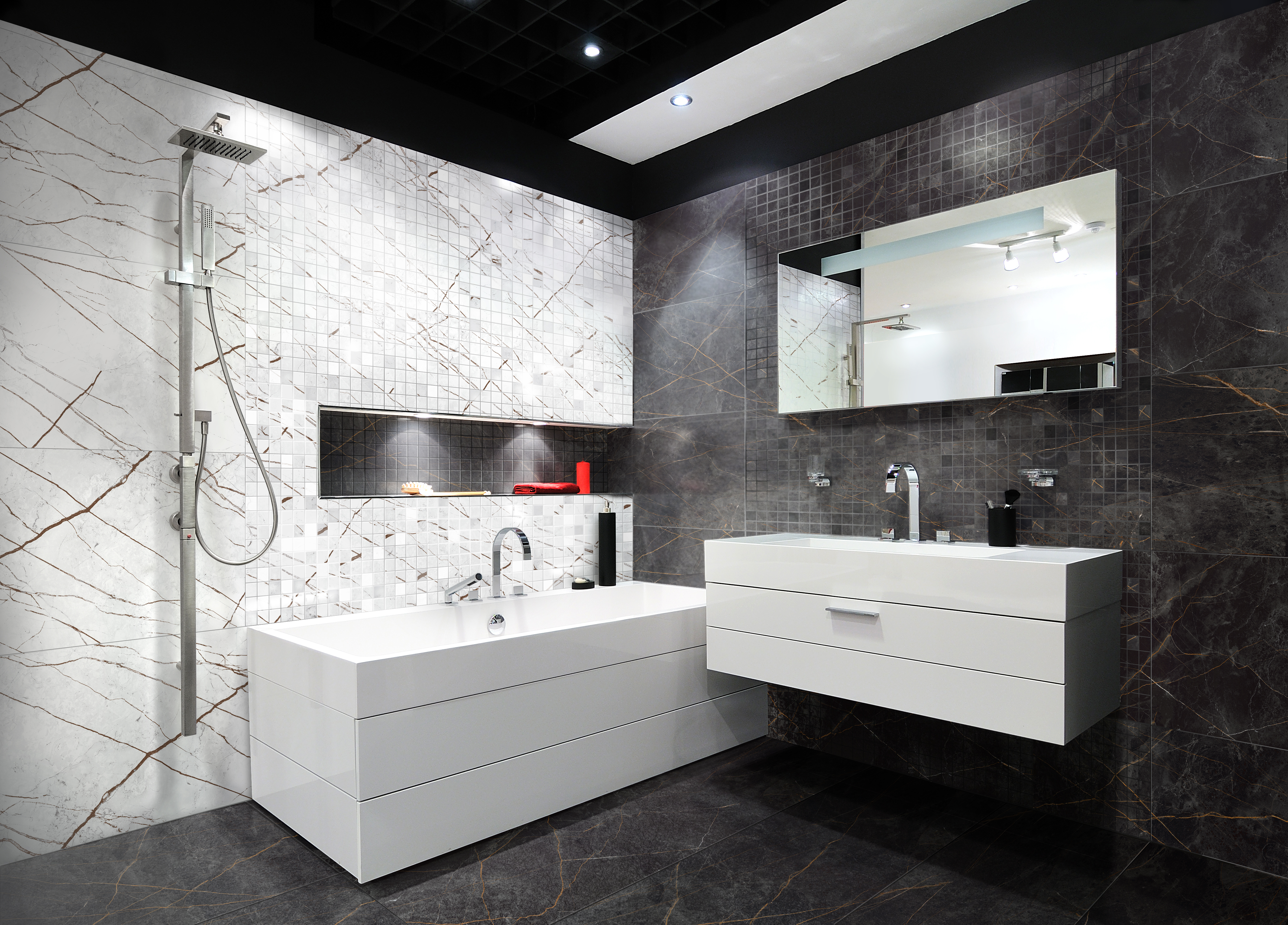 Керамогранит Идальго Sandra White MR 60x120 белый