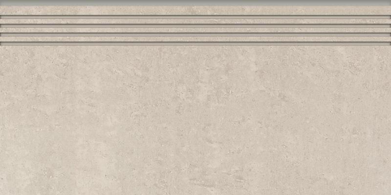 Ступень Grasaro Travertino Light Grey 29.4x60 G-410/PR/st01/294x600x10