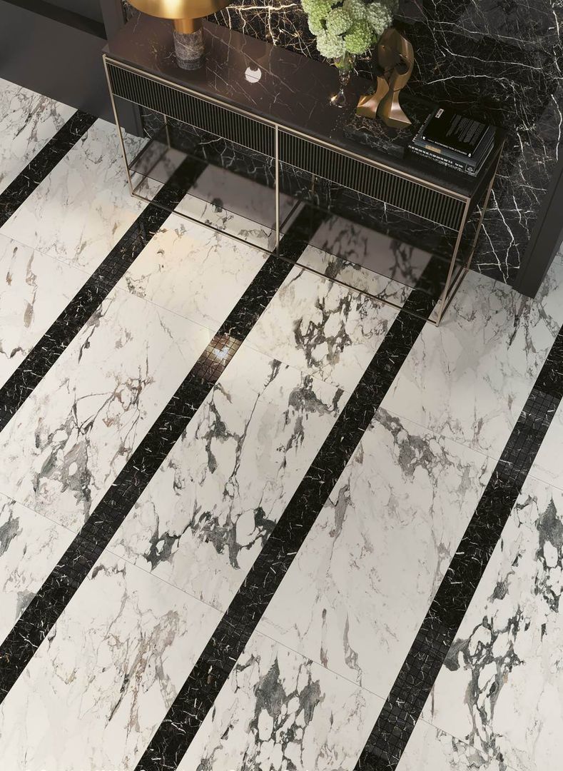 Вставка Atlas Concorde Allure Imperial Black 7,2x7,2 лаппатированная