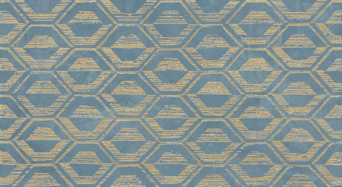 Декор Atlas Concorde Thesis Pattern Light Blue 30,5x56