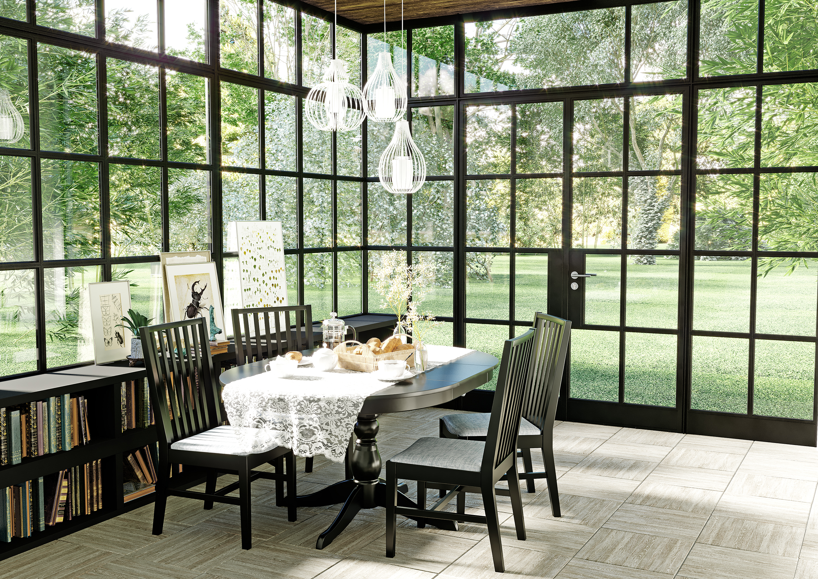 Декор Grasaro Quebec Honey 40x40 G-361/M/d01/400x400x8