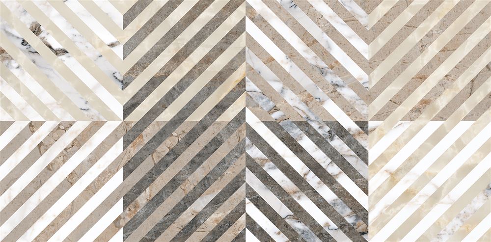 Декор Vitra Marble-X Геометрический Микс 30x60 лаппатированный