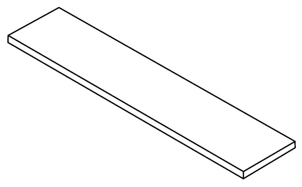 Ступень Atlas Concorde Forte dei Marmi Quark Sahara Blanc Scalino Angolare Dx 33x160 620070002647