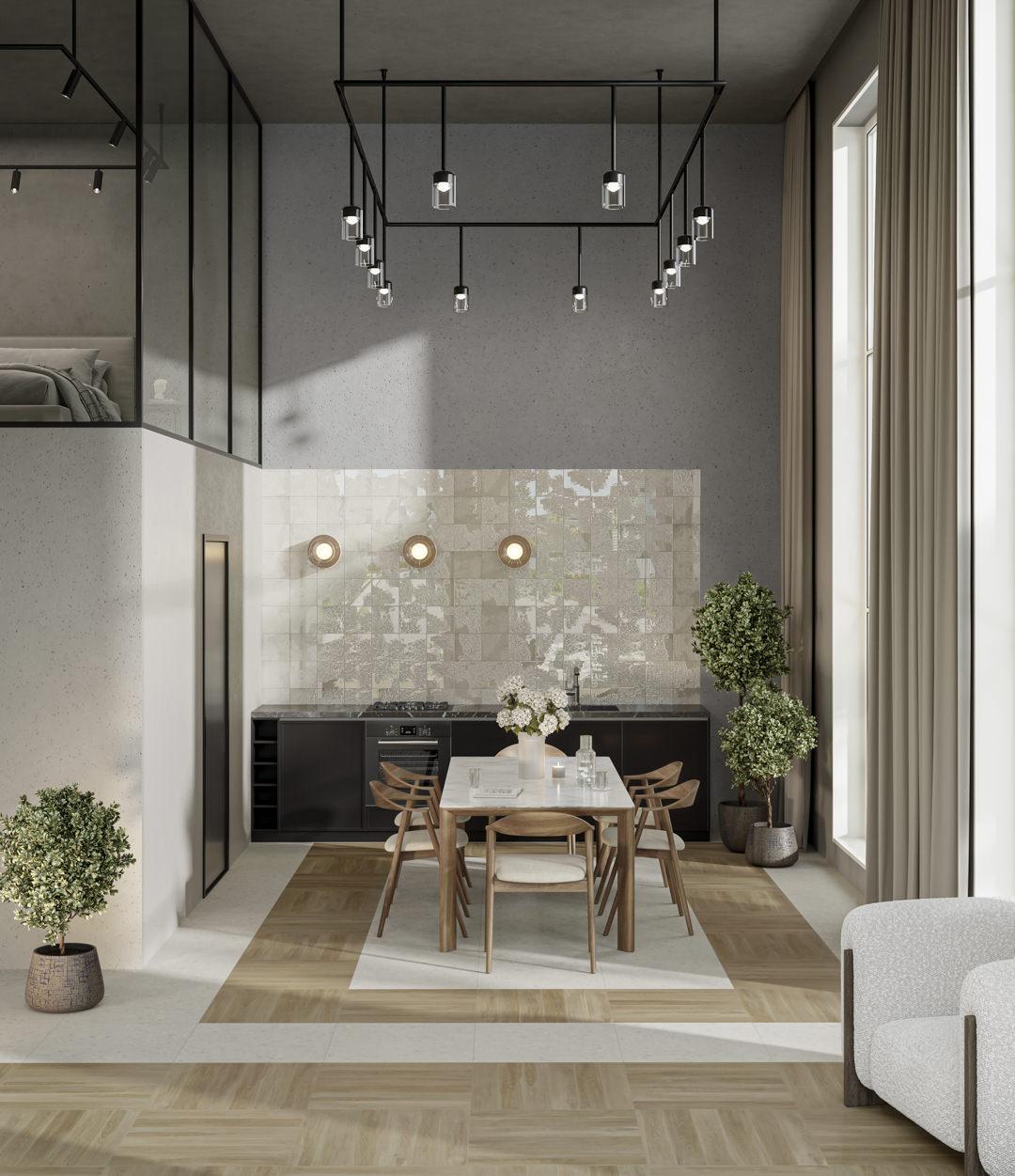 Керамогранит Kerama Marazzi SG351500R Тьеполо бежевый темный матовый обрезной 9.6x60