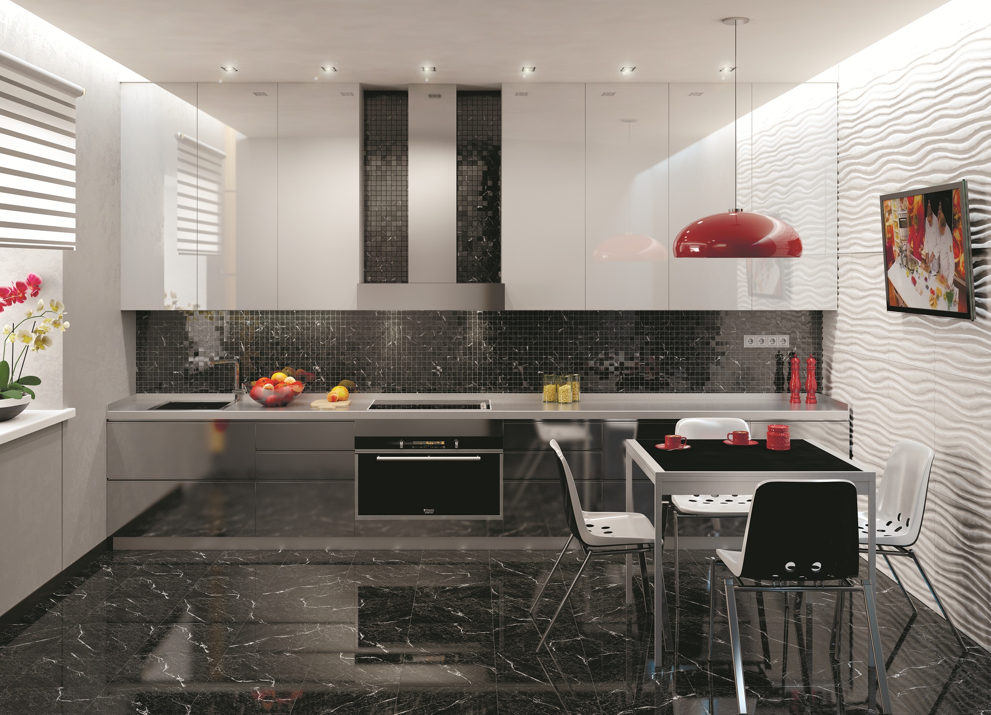 Вставка Grasaro Classic Marble White 7x7 G-270/G/t06/70x70x9