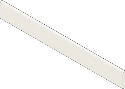 Плинтус Atlas Concorde 610130007543 Rinascente Resin Cream Battiscopa 7,2x80