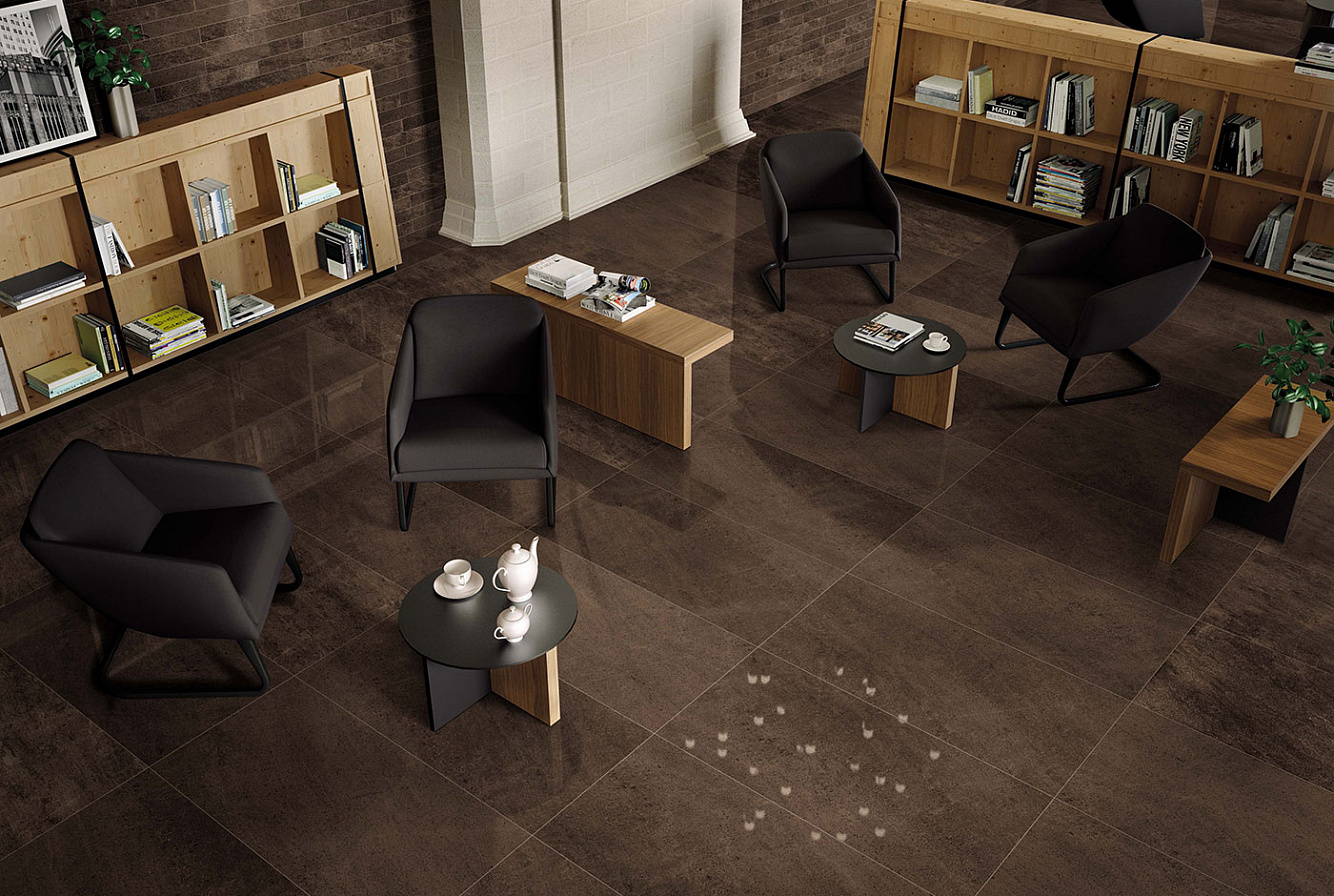 Вставка Atlas Concorde Wise Dark 7,2x7,2 лаппатированная
