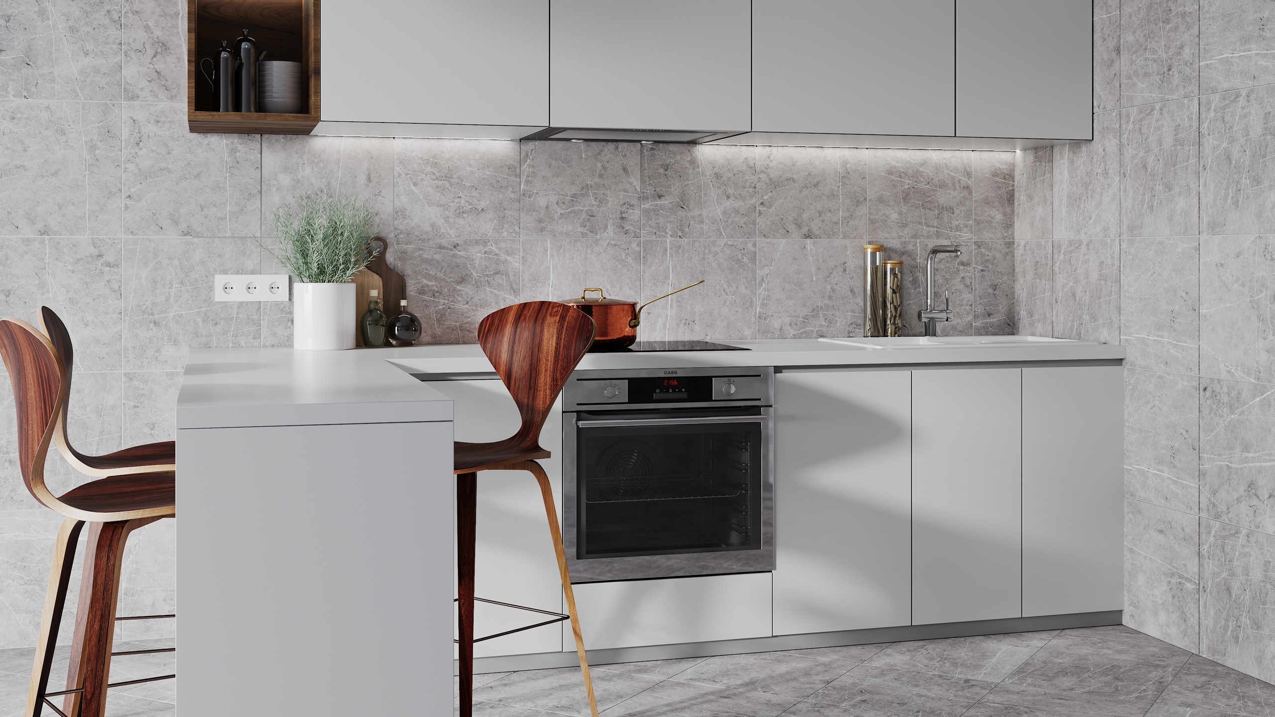 Мозаика Estima MO07 Melody Grey 30x30 серый