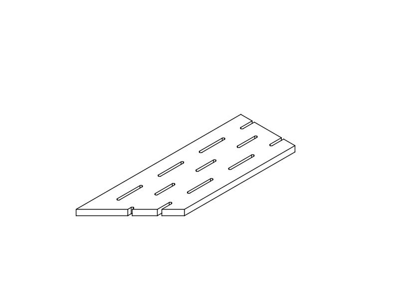 Решетка левая Italon District X2 Sand 20x60