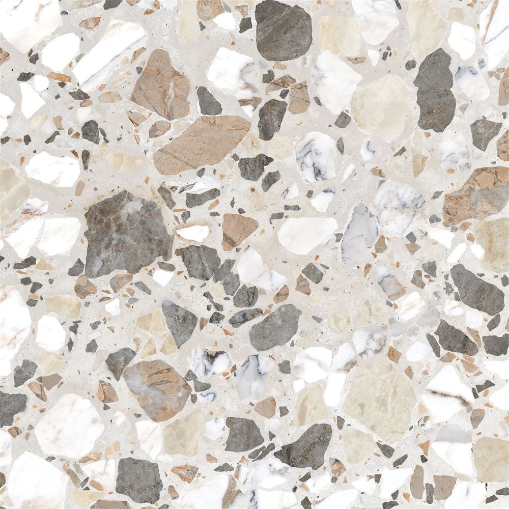 Декор Vitra Marble-X Терраццо 60x60 лаппатированный