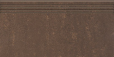 Ступень Grasaro Travertino Brown 29.4x60 G-430/PR/st01/294x600x10