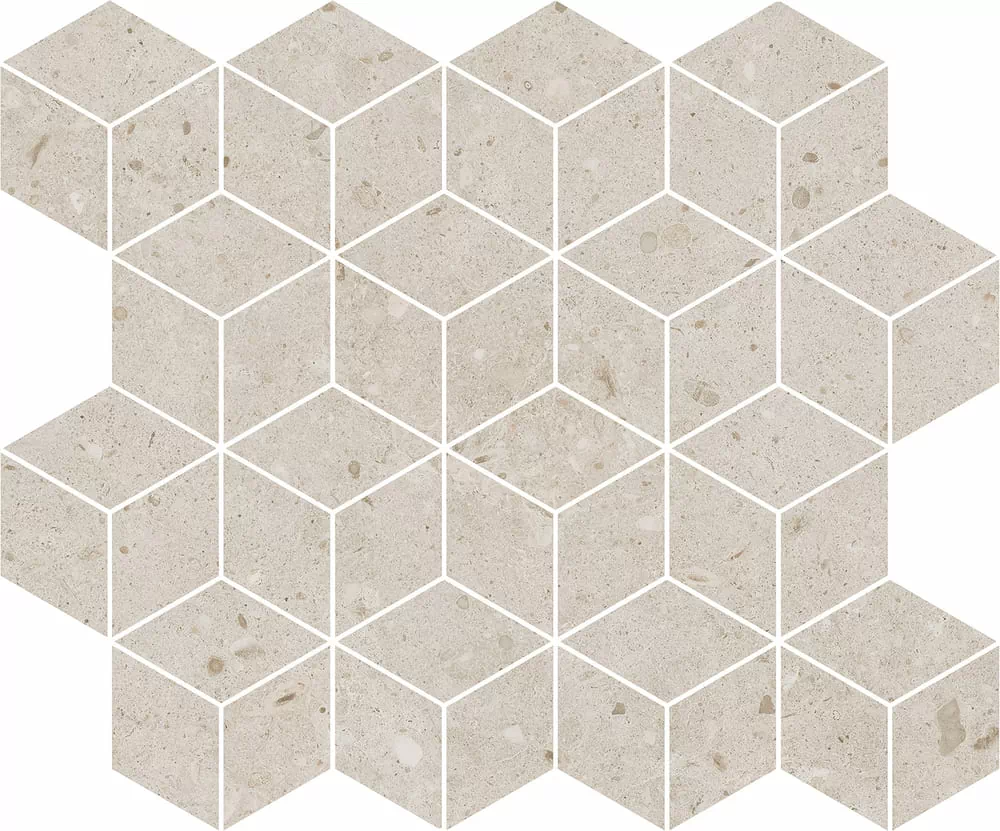 Декор Kerama Marazzi T017\14054 Риккарди мозаичный бежевый матовый 37.5x45