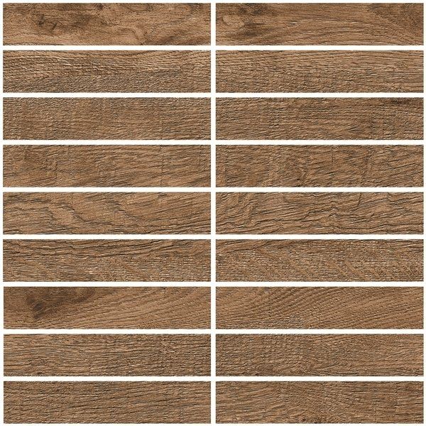 Мозаика Grasaro Italian Wood Dark Brown 30.7x30.7 G-252/SR/m11/307x307x10
