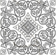 Декор Grasaro Classic Marble White 40x40 G-270/G/d04/400x400x8