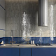 Панно Kerama Marazzi KMP3STA008RN6X Панно Мажорель зеленый темный глянцевый из 6 частей 28.5x36