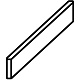 Плинтус ColiseumGres Ардезия Грэй 610130005322 серый 7.2x60