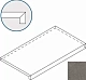 Ступень Italon Discover X2 Fume Scalino Frontale 33x60