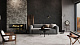 Комплект Estima LN03 Luna Anthracite (Ступень 33x120 непол. прямоугол. бортик с насечками + Подступенок 14,5x120)