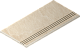 Ступень закругленная угловая левая Italon Materia X2 Magnesio 30x60