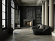 Керамогранит Estima TP02 Patina Black TP02/NS_R9/80x80x11R/GC черный 80x80
