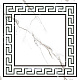 Декор Grasaro Classic Marble White 40x40 G-270/G/d01/400x400x8