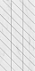 Фальшмозаика Estima SM01 Ametis Supreme Platinum Corner Left 29.8x59.8 белый непол.