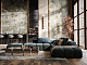 Керамогранит Estima EXD402 Exotica Design Emerald Gloss EXD402/NS_NC/60x120x9R/GW синий 60x120