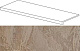Ступень фронтальная Atlas Concorde Privilege Grigio 33x120