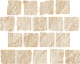 Декор Italon Materia X2 Magnesio X2 Blocks 26,3x33