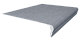 Ступень Kerama Marazzi SG911900N\GR фронтальная Аллея серый 30x30