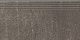 Ступень Grasaro Travertino Black 29.4x60 G-440/PR/st01/294x600x10