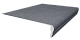 Ступень Kerama Marazzi SG912000N\GR фронтальная Аллея серый темный 30x30