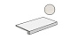 Ступень фронтальная Italon Charme Extra Lasa 33x60