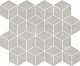 Декор Kerama Marazzi T017\14053 Риккарди мозаичный серый светлый матовый 37.5x45