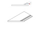 Бортик левый Italon District X2 Sand 30x60