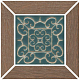 Вставка Kerama Marazzi ID156 Тровазо наборный коричневый матовый 13x13