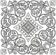 Декор Grasaro Classic Marble White 40x40 G-270/G/d04/400x400x9