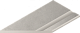 Бортик с выемкой закругленный левый Italon Millennium X2 Silver 30x60