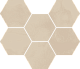 Мозаика Italon Charme Evo Onyx Hexagon 25x29